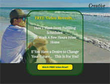 Tablet Screenshot of creativeonlinebusiness.com